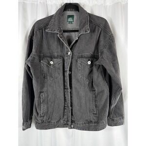 Wild Fable‎ Women's Oversized Charcoal Gray Denim Jacket XS
